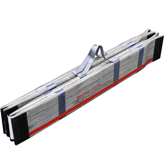 DecPac Multipurpose Portable Wheelchair Ramp with Edge Barrier