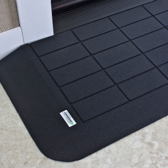 EZ Edge Recycled Rubber Threshold Ramp (1 1/2" Height) 