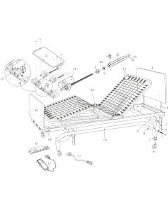 Parts for Full-Electric LTC Bed