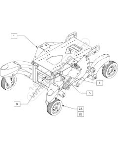 Chasis Assembly Qm-Series After S/N Prefix Qm710A, Qm715A & Qm720A 