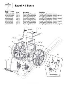 Parts for Excel K1 Basic