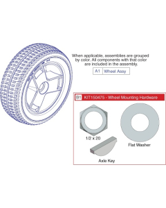 Drive Wheels for Go Chair