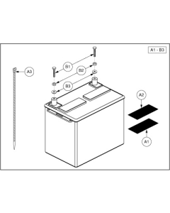 Gr 24, MK Battery for Jazzy/ Quantum 1450