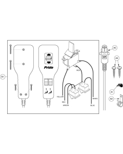 Heat and Massage Hand Control for LC-358XXL