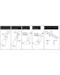 KD Brackets, Sleeve, and Clips for NM-415