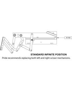 Scisssor Mechanism for LC-558