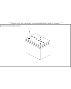Complete Battery 75AH Assembly