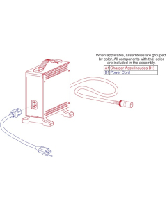 Charger for Jazzy/ Quantum 1450