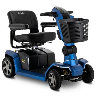Pride Zero Turn 10 4-Wheel Scooter Blue