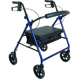 Probasics Bariatric Aluminum Rollator with 8" Wheels