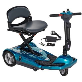 TranSport Easy Move Manual Folding 3-wheel Scooter